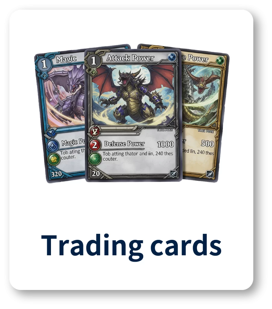 Trading cards